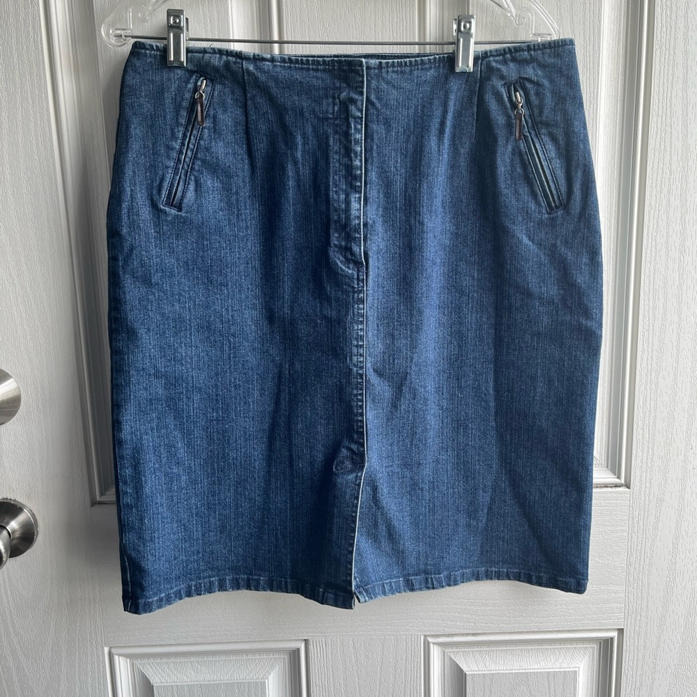 Denim Blue Skirt